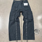 Acne Studios ‘Patessa’ Black Rip-Stop Cargo Pants