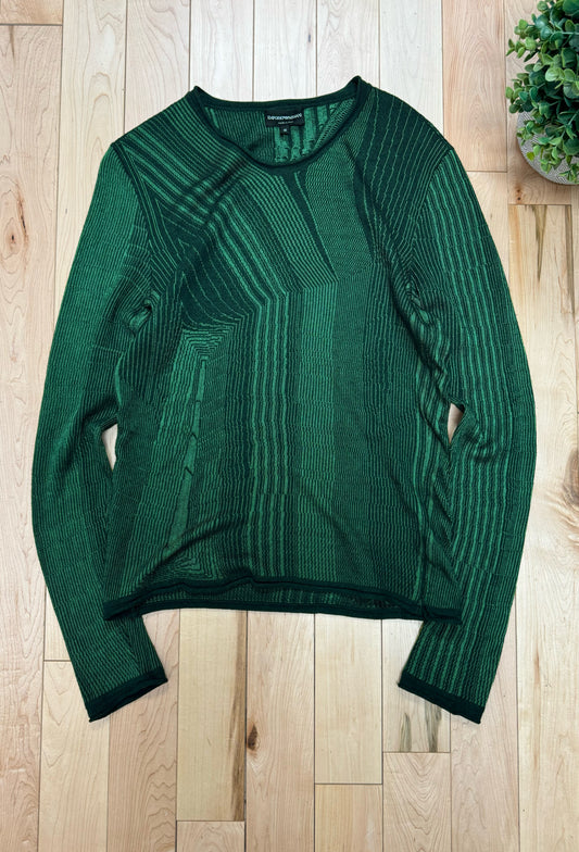 Vintage Emporio Armani Cashmere Sport Knit Sweater