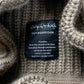 Undercover Heavyweight Brown Cable Knit Cardigan