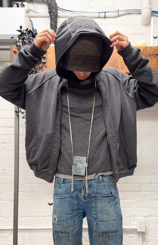 Saint Laurent ‘Smoking Box’ Silver Crossbody Bag