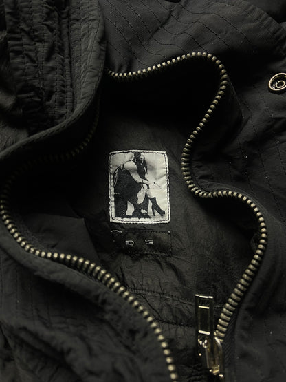 Spring Summer 2015 Rick Owens Body Bag Black Trench Coat