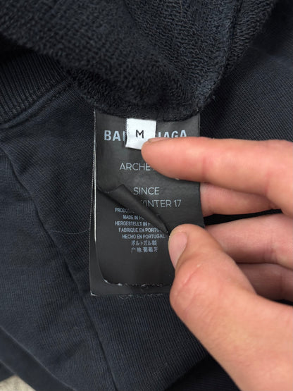 AW2017 Balenciaga ‘Archetype’ Logo Hoodie