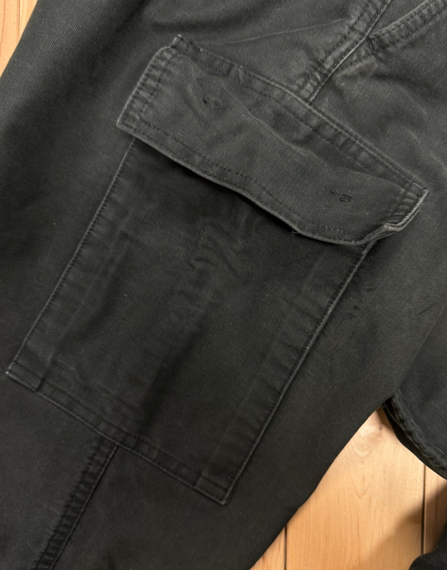 2000 Undercover x Wtaps Washed Black Cargo Pants