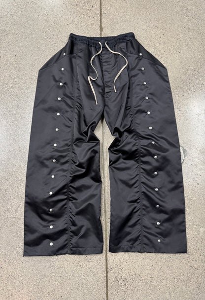 SS2019 Rick Owens ‘Babel’ Wide Leg ‘Pusher’ Tearaway Track Pants