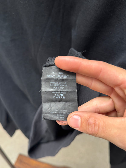 2016 Saint Laurent by Hedi Slimane ‘Zipper Collar’ Sweatshirt