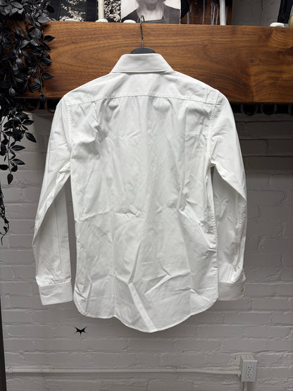 Saint Laurent ‘Staff Uniform’ White Button Up Shirt
