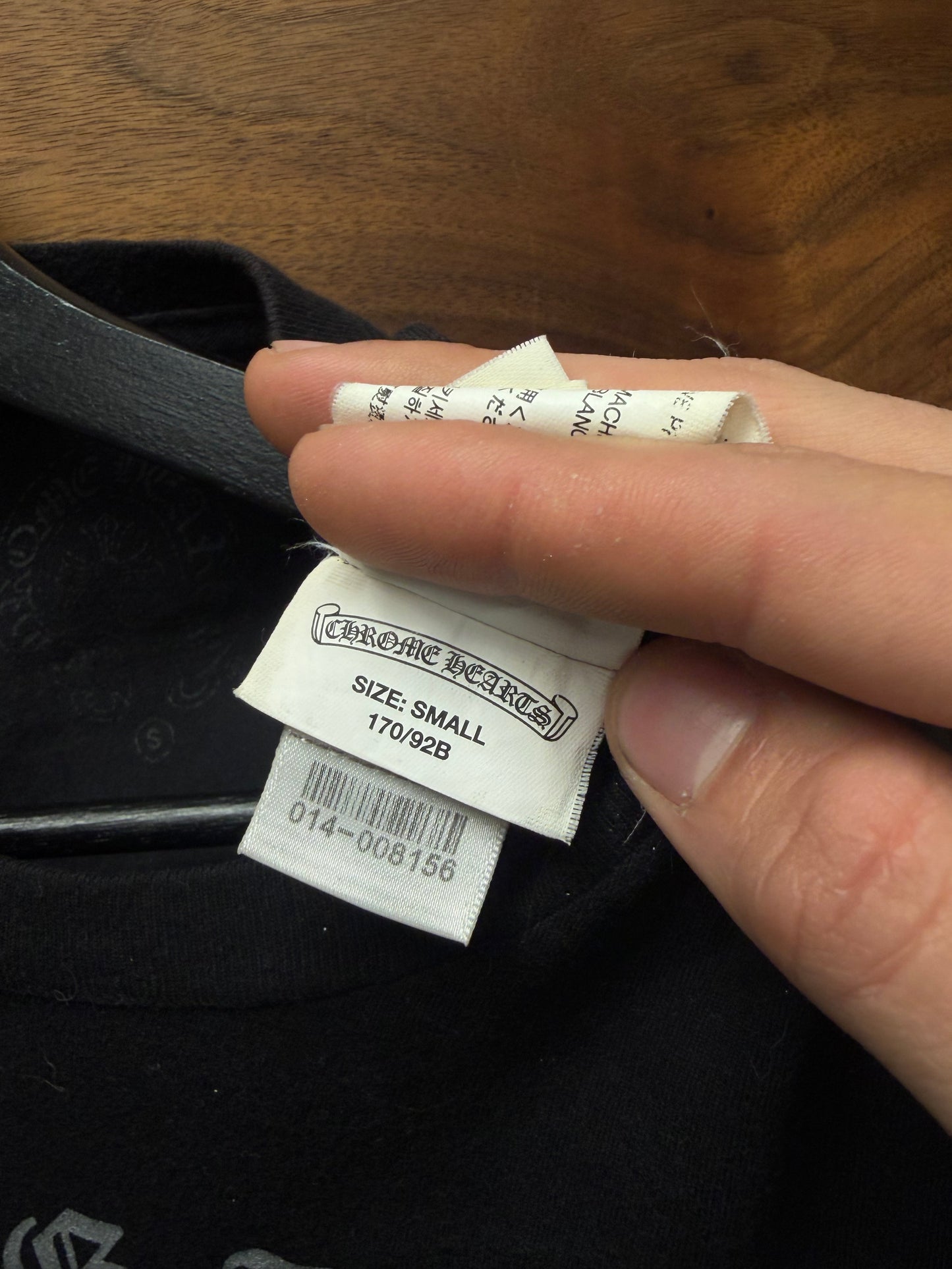 Chrome Hearts ‘Foti Flag’ Black Graphic T-Shirt