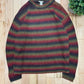 Marithe Francois Girbaud Striped Wool Knit Sweater