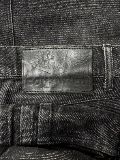 SS2003 Raf Simons ‘Consumed’ MA-1 Cargo Pocket Denim
