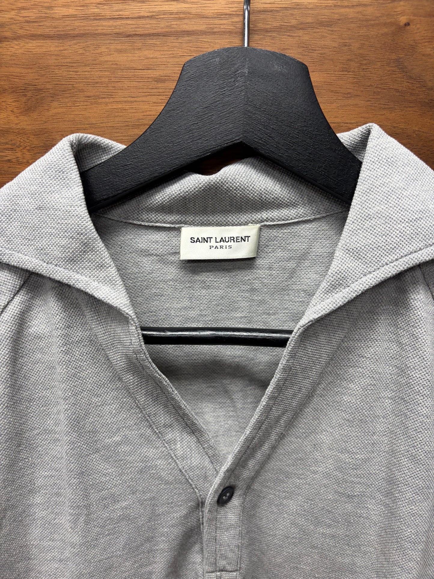 2012 Saint Laurent by Hedi Slimane ‘V Cut’ Polo