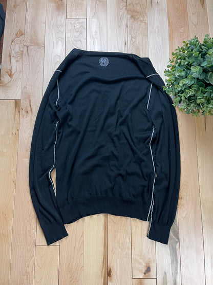 Dirk Bikkembergs Sport Contrast Stitch Cardigan