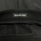 2020 Balenciaga Black Wide Leg Trousers