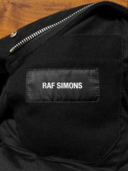SS2018 Raf Simons ‘Replicants’ Black Fishtail Parka