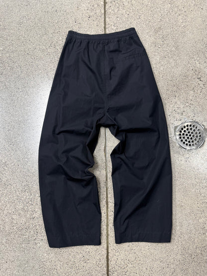 Ann Demeulemeester Wide Leg Lightweight Black Track Pants