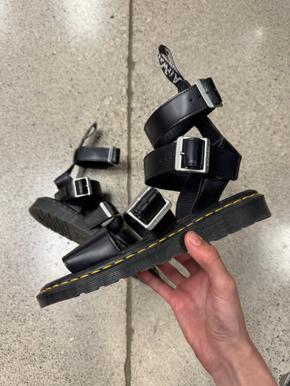 SS2021 Rick Owens x Doc Martens ‘Gladiator’ Leather Strap Sandals