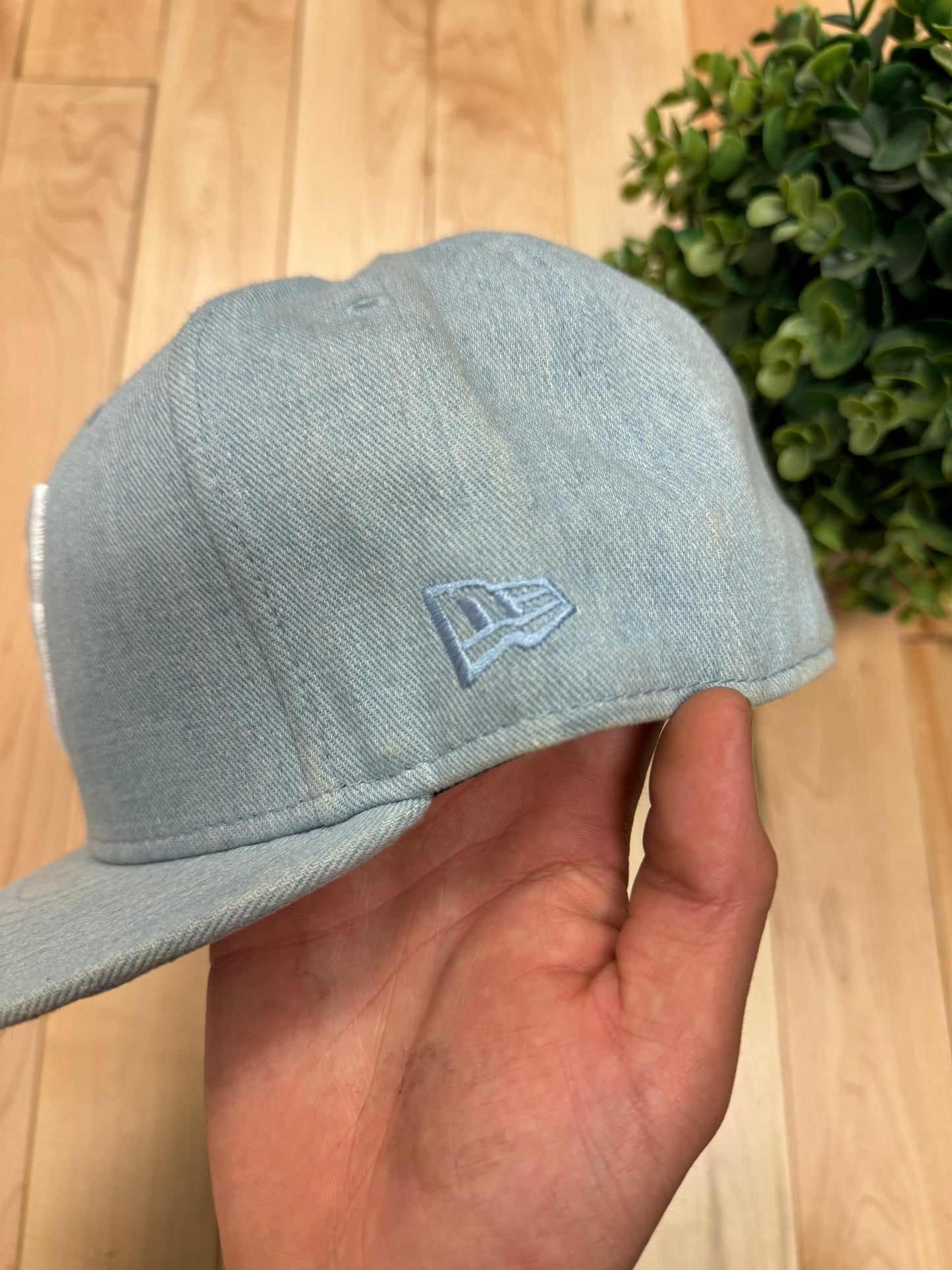 2000s Billionaire Boys Club x New Era Denim Fitted Hat