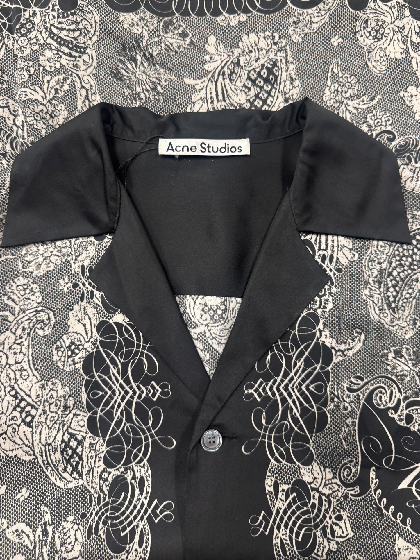 Acne Studios ‘Sowen’ Camp Collar Viscose Shirt
