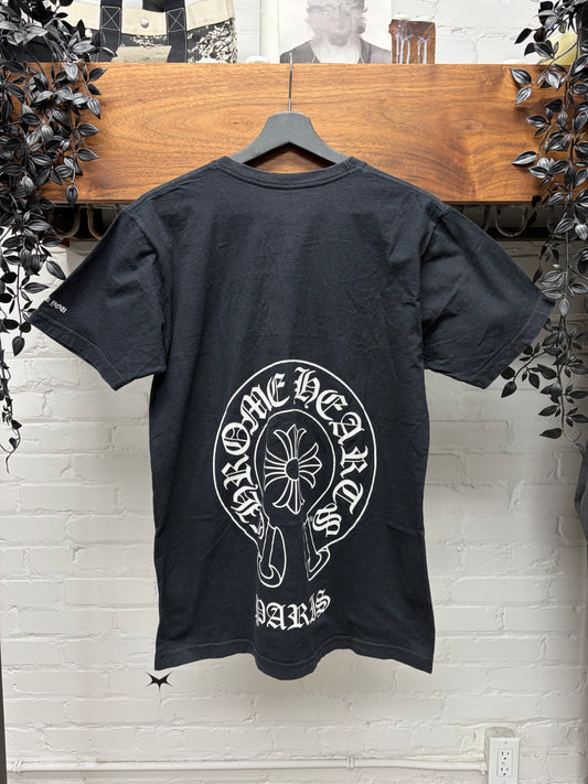 Chrome Hearts ‘Horseshoe Logo’ Paris Store Exclusive T-Shirt