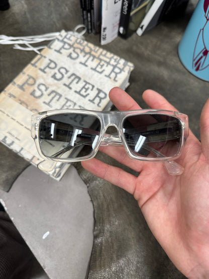 Chrome Hearts ‘G-Money’ Fleur Clear Frame Sunglasses