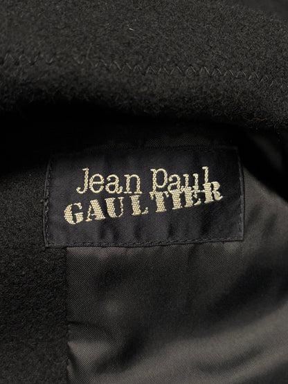 AW1985 Jean Paul Gaultier Enlarged ‘Safety Pin Closure’ Cropped Coat