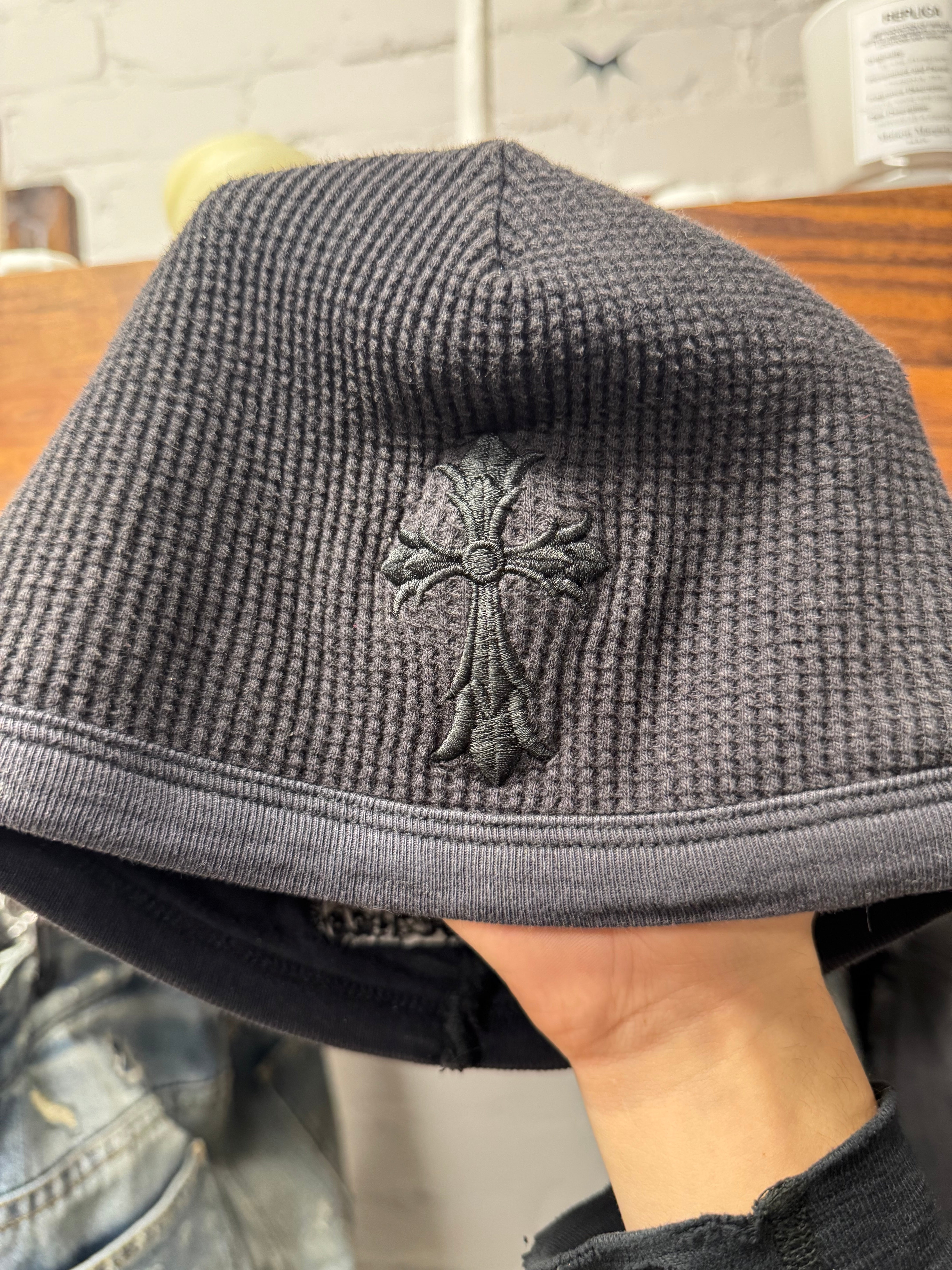 Vintage Chrome Hearts 'Cross Emblem' Thermal Skull Cap – Alex