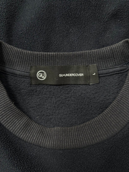 Undercover x GU Black Fleece Sweatshirt