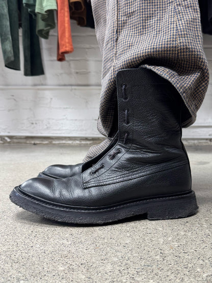 AW2007 Dior Homme ‘Navigate’ Leather Lace-Up Combat Boots