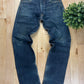 Evisu N02 Selvedge Hand Painted Gull Logo Denim