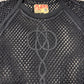 Vintage Jean Paul Gaultier Black Mesh ‘Infinity’ T-Shirt