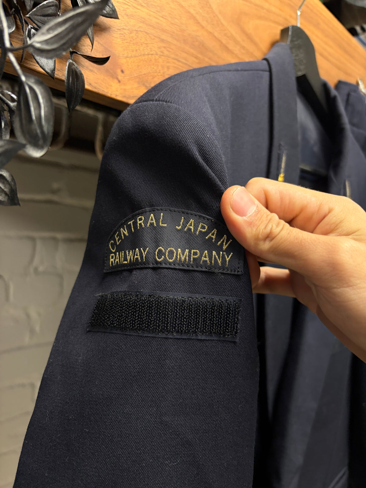 Vintage Yohji Yamamoto ‘Central Railway Japan Company’ Train Staff Uniform Full Blazer and Pants Set