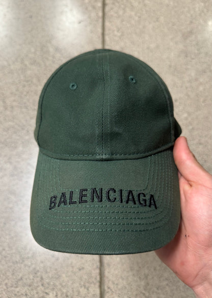 Balenciaga Embroidered Logo Strap-Back Baseball Hat