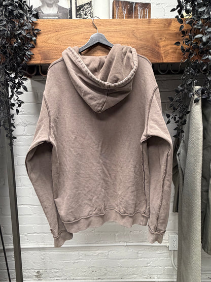 SS2019 Maison Margiela Brown ‘Deconstructed Pocket’ Hoodie