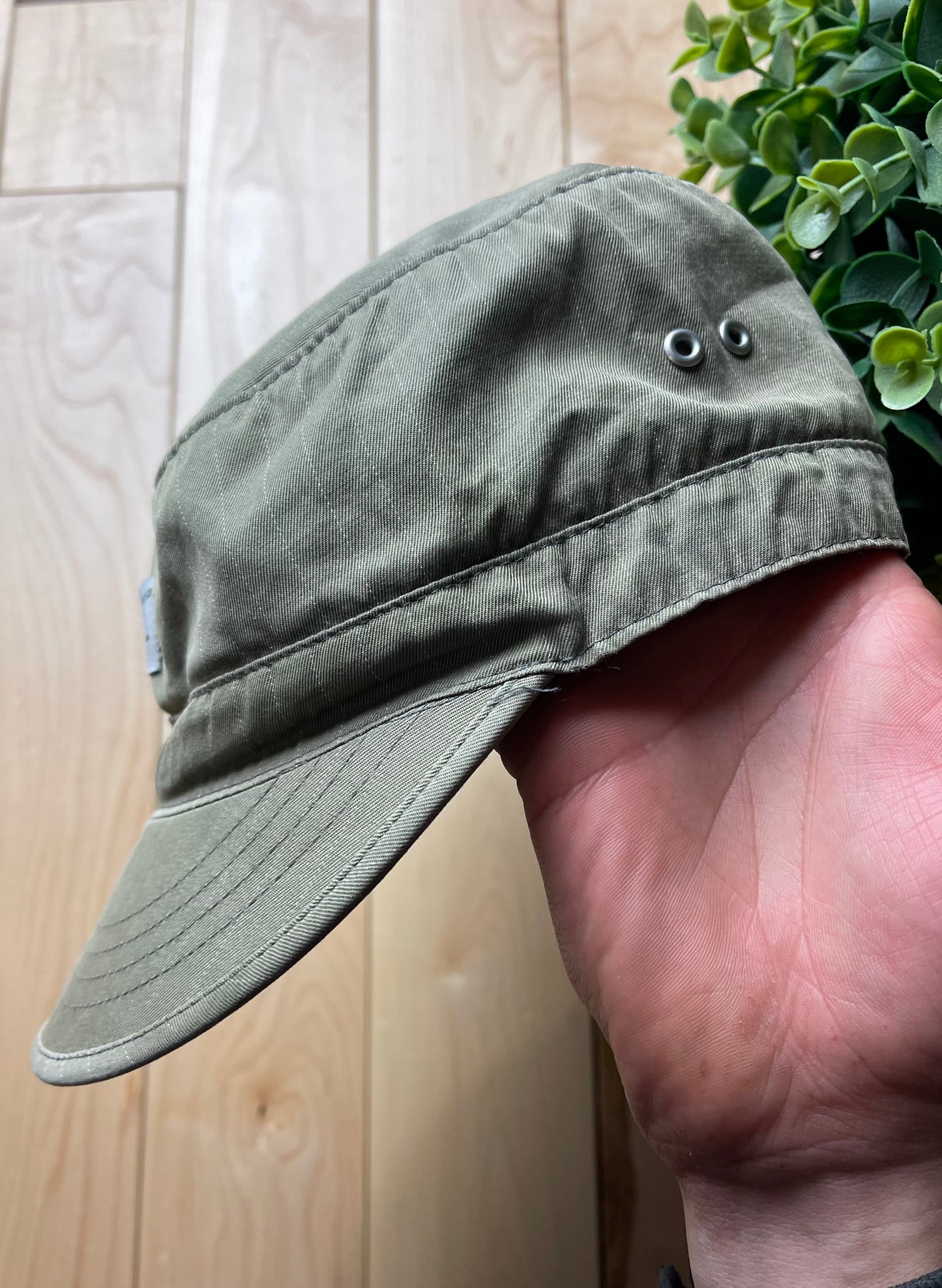 Wtaps Washed Green Military Cap