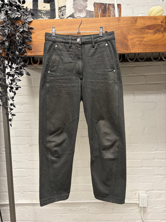 Lemaire Black Straight Cut ‘Twist Seam’ Denim