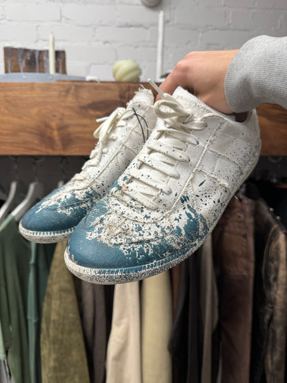 Maison Margiela ‘G.A.T.’ Paint Splattered Sneakers