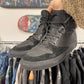 Balenciaga ‘Cote’ Pleated Leather High Top Sneakers