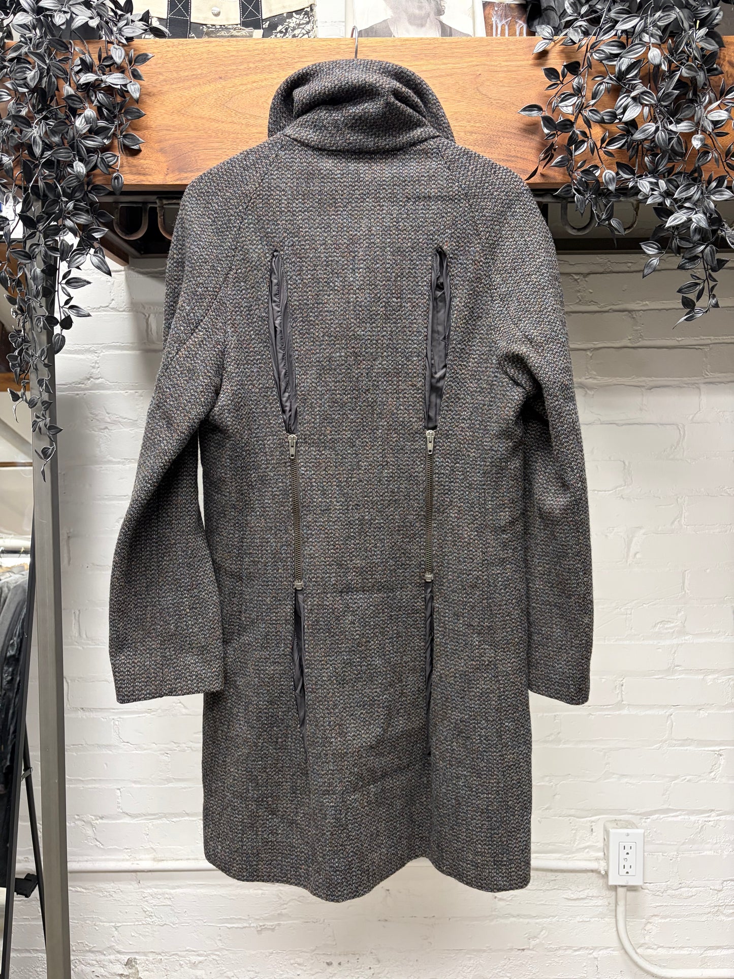 AW2007 Raf Simons Double Breasted ‘Zip Pocket’ Coat