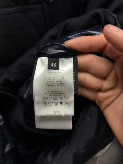 AW2011 Gucci by Frida Giannini Down Filled Puffer Jacket with Crest Patch