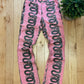 1998 Hysteric Glamour Snake Print Pink Slim/Skinny Denim