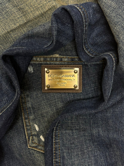 2000s Dolce & Gabbana Painter Bootcut Denim