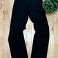 2020 Balenciaga Black Wide Leg Trousers