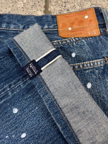 Yohji Yamamoto Y’s x Spotted Horse Japanese Selvedge Paint Splatter Denim