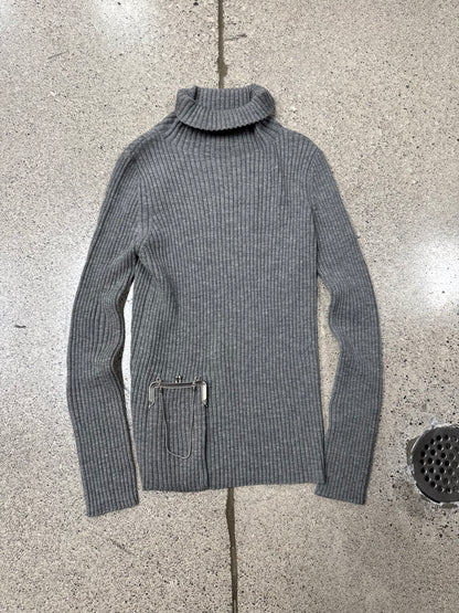 Vintage Jean Paul Gaultier Homme ‘Pouch Bag’ Knit Sweater