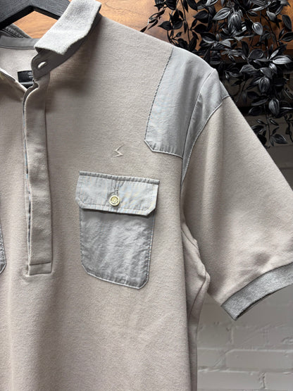 Undercover Patti Smith ‘Lightning Bolt’ Motif Embroidered Polo