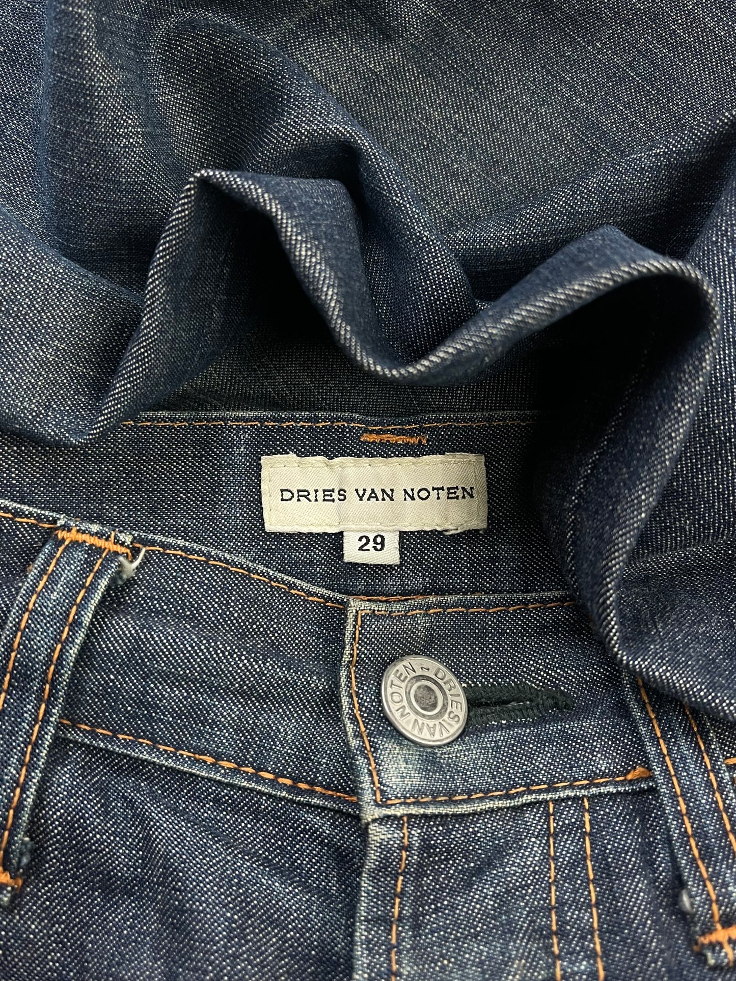 Dries Van Noten Dirt Washed Selvedge Denim