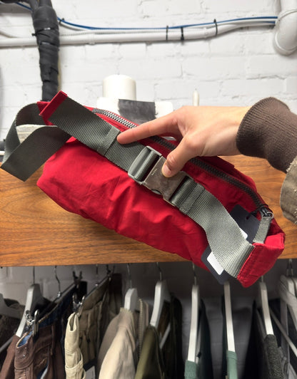 Vintage Prada Sport Red Nylon Waist Bag
