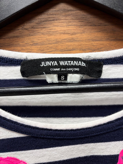 Junya Watanabe ‘Dear Love’ Striped Long Sleeve Shirt