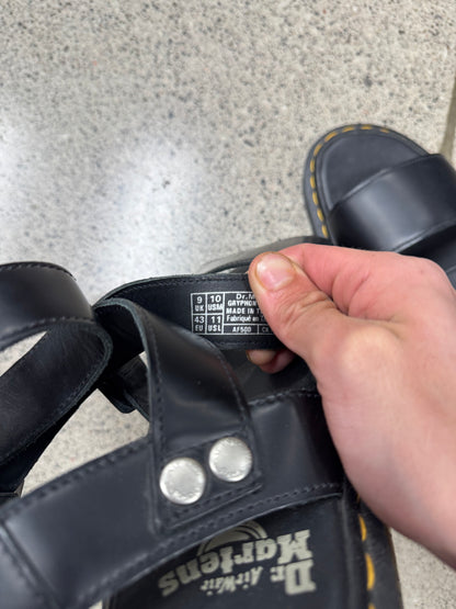 SS2021 Rick Owens x Doc Martens ‘Gladiator’ Leather Strap Sandals