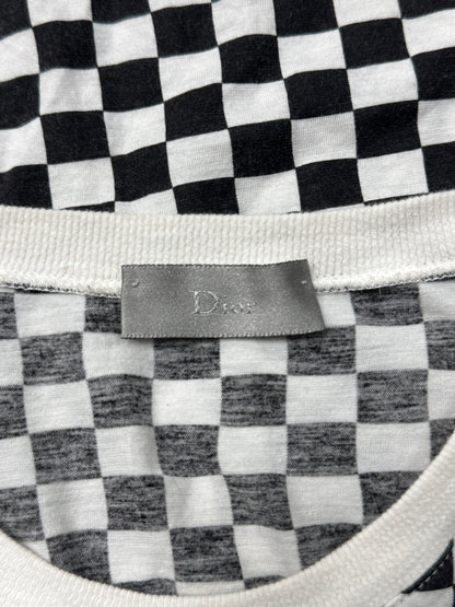 SS2006 Dior Homme by Hedi Slimane ‘Checkerboard’ Short Sleeve Shirt