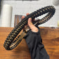 AW2010 Balmain by Christophe Decarnin ‘Bullet’ Braided Leather Belt